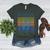 Science It's Like Magic But Real Science Teacher Geek Nerd Women's Heather T-Shirt Heather Forest