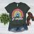 Sé Amable Spanish Bilingual Teacher Be Kind Boho Rainbow Women's Heather T-Shirt Heather Forest Sé Amable Spanish Bilingual Teacher Be Kind Boho Rainbow Women's Heather T-Shirt Heather Forest