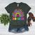 Second Grade Rainbow Girls Boys Teacher Team 2nd Grade Squad Women's Heather T-Shirt Heather Forest Second Grade Rainbow Girls Boys Teacher Team 2nd Grade Squad Women's Heather T-Shirt Heather Forest