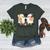 Silly Goose Spooky Teacher Halloween Cute Goosebumps Women's Heather T-Shirt Heather Forest