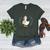 Silly Goose Teacher Club Women's Heather T-Shirt Heather Forest