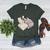 Sleepy Boston Terrier Pajama Men Women Kids Women's Heather T-Shirt Heather Forest