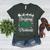 Sleighing Math Problem Xmas In Math Teacher Christmas Men Women Women's Heather T-Shirt Heather Forest