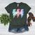 SPED Teacher Squad Lightning Bolt Special Education Women's Heather T-Shirt Heather Forest SPED Teacher Squad Lightning Bolt Special Education Women's Heather T-Shirt Heather Forest