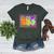 Spooky Teacher Halloween Ghost Fall Autumn Season Women Women's Heather T-Shirt Heather Forest