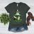 St Patrick's Day Leprechaun Boston Terrier Dog Shamrock For Men Women Kids Women's Heather T-Shirt Heather Forest