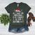 Stop Saying 6-7 Teacher 67 Christmas Meme Six Seven Women's Heather T-Shirt Heather Forest