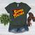 Super Teacher SuperTeacher Women's Heather T-Shirt Heather Forest Super Teacher SuperTeacher Women's Heather T-Shirt Heather Forest