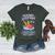 Superhero Sidekick Teaching Teach School Teacher Assistant Women's Heather T-Shirt Heather Forest