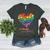 It Takes a Big Heart To Shape Little Minds Teacher Women's Heather T-Shirt Heather Forest