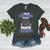I Teach Science Because Math Teachers Need Heroes Too Women's Heather T-Shirt Heather Forest