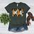 Teacher Appreciation Boho Floral Leopard Checkered Women's Heather T-Shirt Heather Forest Teacher Appreciation Boho Floral Leopard Checkered Women's Heather T-Shirt Heather Forest