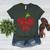 Teacher Day T Shirt Appreciation Day Apple Teach Learn Women's Heather T-Shirt Heather Forest Teacher Day T Shirt Appreciation Day Apple Teach Learn Women's Heather T-Shirt Heather Forest