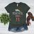 The Teacher Elf Shirt Matching Family Christmas Elf Men Women Kids Women's Heather T-Shirt Heather Forest