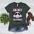 In My Teacher Era Groovy Tie Dye Back To School Cute Teacher Women's Heather T-Shirt Heather Forest
