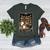 The Teacher Ghost Book Reading Books Lover Halloween Women's Heather T-Shirt Heather Forest