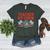 Teacher Pit Crew Race Car Driver Costume Men Women Kids Women's Heather T-Shirt Heather Forest