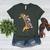 Teacher Shirt Giraffe Holding Books Bookworm Librarian Women's Heather T-Shirt Heather Forest Teacher Shirt Giraffe Holding Books Bookworm Librarian Women's Heather T-Shirt Heather Forest