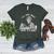 Teacher Skeleton Messy Bun I'Ll Just Wait Until Its Quiet Women's Heather T-Shirt Heather Forest Teacher Skeleton Messy Bun I'Ll Just Wait Until Its Quiet Women's Heather T-Shirt Heather Forest