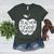 Teacher Of Tiny Humans Preschool Kindergarten Teacher Women's Heather T-Shirt Heather Forest