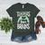 Teachers Love Brains Halloween Costume Trick Treat Zombie Women's Heather T-Shirt Heather Forest