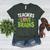 Teachers Love Brains Halloween Teacher Zombie Women's Heather T-Shirt Heather Forest