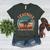 Teaching Is A Walk In The Park Teacher T-Rex Retro Women's Heather T-Shirt Heather Forest