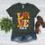 Thanksgiving Love Pre-K Teacher Turkey Autumn Fall For Men Women Girls Kids Women's Heather T-Shirt Heather Forest