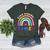 Tiny Human Tamer Watercolor Rainbow Daycare Teacher Women's Heather T-Shirt Heather Forest Tiny Human Tamer Watercolor Rainbow Daycare Teacher Women's Heather T-Shirt Heather Forest