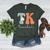 TK Teacher Retro Groovy Vintage Happy First Day Of School Women's Heather T-Shirt Heather Forest