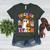 Trick Or Teach Cute Ghost Coffee Pumpkins Halloween Teacher Women's Heather T-Shirt Heather Forest Trick Or Teach Cute Ghost Coffee Pumpkins Halloween Teacher Women's Heather T-Shirt Heather Forest