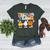 Trick Or Teach Cute Halloween Teacher Women's Heather T-Shirt Heather Forest