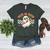 Trick Or Teach Groovy Retro Ghost Halloween Teacher Kids Women's Heather T-Shirt Heather Forest Trick Or Teach Groovy Retro Ghost Halloween Teacher Kids Women's Heather T-Shirt Heather Forest