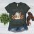 Trick Or Teach Teacher Women's Heather T-Shirt Heather Forest Trick Or Teach Teacher Women's Heather T-Shirt Heather Forest