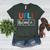 UFLI Queen Science Of Reading Literacy Teacher Appreciation Women's Heather T-Shirt Heather Forest