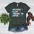 Vintage Math Teacher Saying Women's Heather T-Shirt Heather Forest