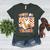 Vintage Teacher Shirt Women Trick Or Teach Halloween Women's Heather T-Shirt Heather Forest Vintage Teacher Shirt Women Trick Or Teach Halloween Women's Heather T-Shirt Heather Forest