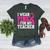 I Wear Pink For My Teacher Breast Cancer Awareness Women's Heather T-Shirt Heather Forest I Wear Pink For My Teacher Breast Cancer Awareness Women's Heather T-Shirt Heather Forest