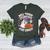 Will Trade Students For Candy Halloween Teacher Women's Heather T-Shirt Heather Forest