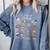 12 Day Of History Teacher Christmas Social Studies Student Comfort Colors Sweatshirt Blue Jean