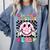 In My 1st Grade Era Smile Face Back To School Teacher Kid Comfort Colors Sweatshirt Blue Jean