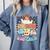 3rd Grade Boo Crew Third Grade Halloween Costume Teacher Kid Comfort Colors Sweatshirt Blue Jean