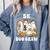 5K Boo Crew Halloween Teacher K5 Floral Ghost Trick Or Teach Comfort Colors Sweatshirt Blue Jean 5K Boo Crew Halloween Teacher K5 Floral Ghost Trick Or Teach Comfort Colors Sweatshirt Blue Jean