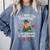 6-7 Students Saying 67 Xmas Six Seven Teacher Christmas Comfort Colors Sweatshirt Blue Jean