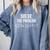 67 Meme PEMDAS Elementary Math Teacher Joke Brainrot Premium Tri-Blend Comfort Colors Sweatshirt Blue Jean