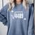 67 Meme Square Root 4489 Slang Math Teacher Men Women Comfort Colors Sweatshirt Blue Jean