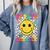 67th Day Of School Shirt 67 Days Smarter Teacher Boy Girls Comfort Colors Sweatshirt Blue Jean