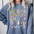 ABC Animals Alphabet Graphic Boys Girls Kindergarten Teacher Comfort Colors Sweatshirt Blue Jean