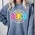 ABCD Kindergarten Rocks Back To School Teachers Students Comfort Colors Sweatshirt Blue Jean