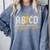ABCD Kindergarten Rocks Pencil Lightning Students Teachers Comfort Colors Sweatshirt Blue Jean